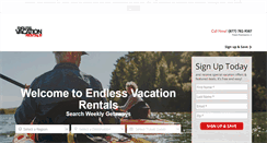 Desktop Screenshot of endlessvacationrentals.com